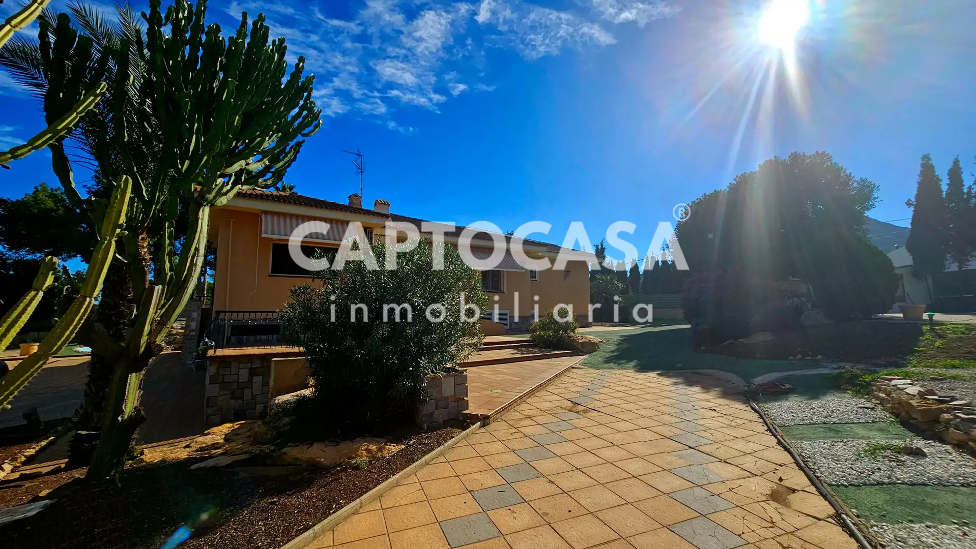 Vista exterior de Casa o chalet en venta en Cartagena con Aire acondicionado, Calefacción y Jardín privado