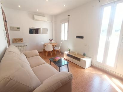 Living room of Attic for sale in  Madrid Capital  with Air Conditioner, Heating and Terrace