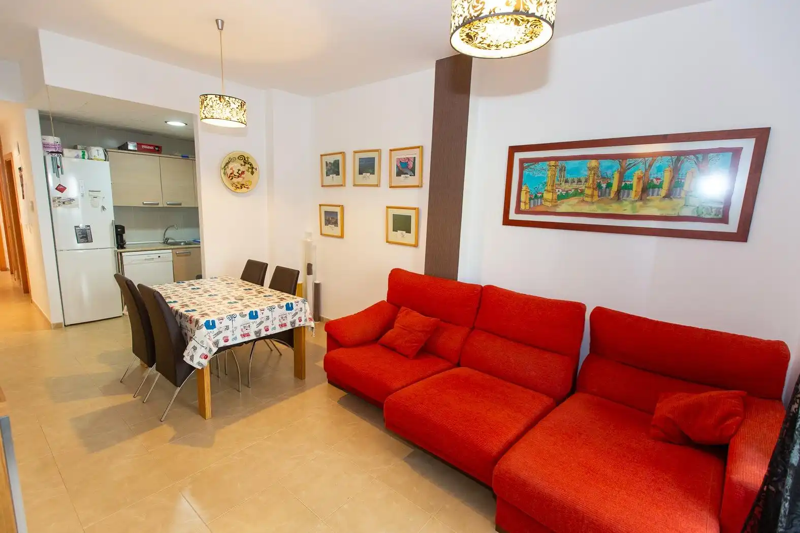 Wohnzimmer von Erdgeschoss zum Verkauf in Alcanar mit Terrasse