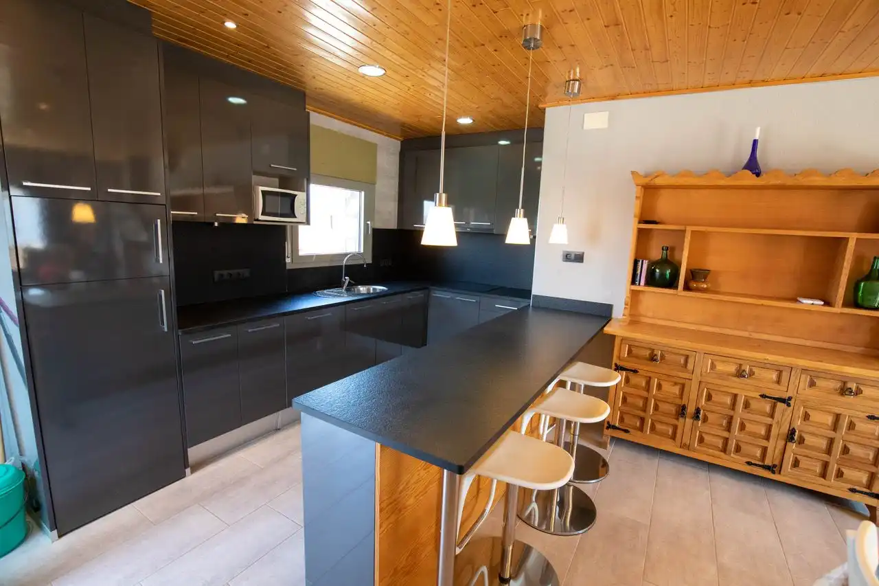 Küche von Haus oder Chalet zum Verkauf in L'Escala mit Klimaanlage, Terrasse und Möbliert