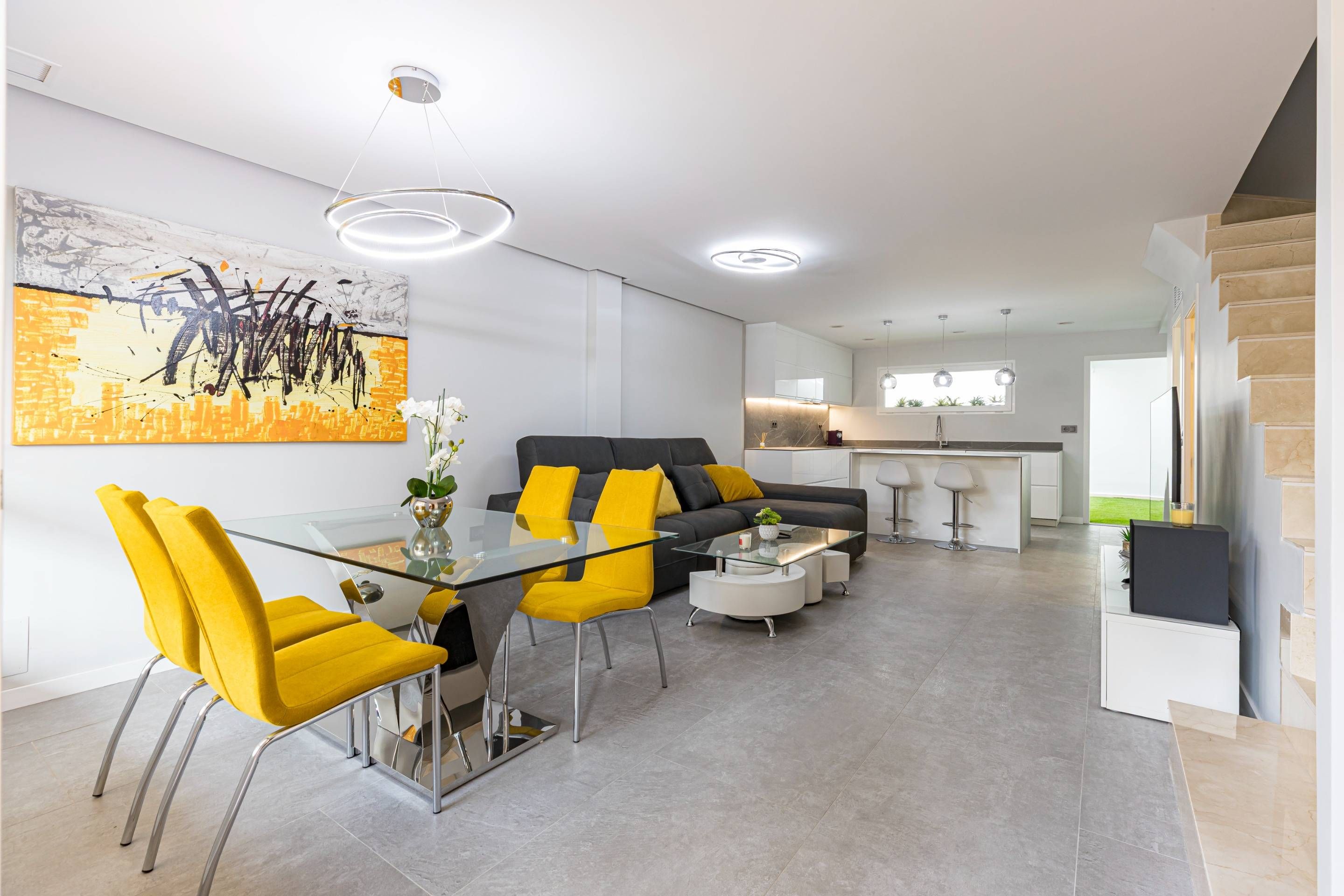 Sala d'estar de Dúplex en venda en  Murcia Capital amb Aire condicionat, Terrassa i Traster