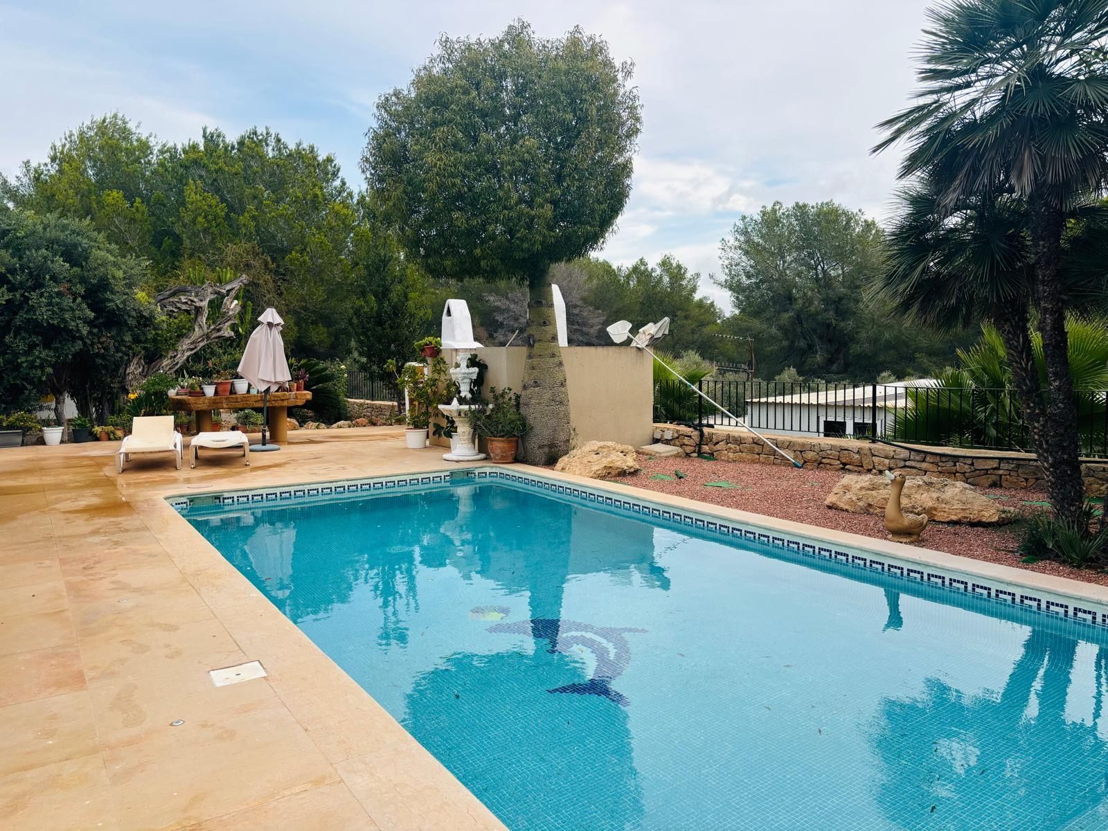 Swimming pool of House or chalet for sale in Santa Eulària des Riu  with Air Conditioner, Heating and Private garden