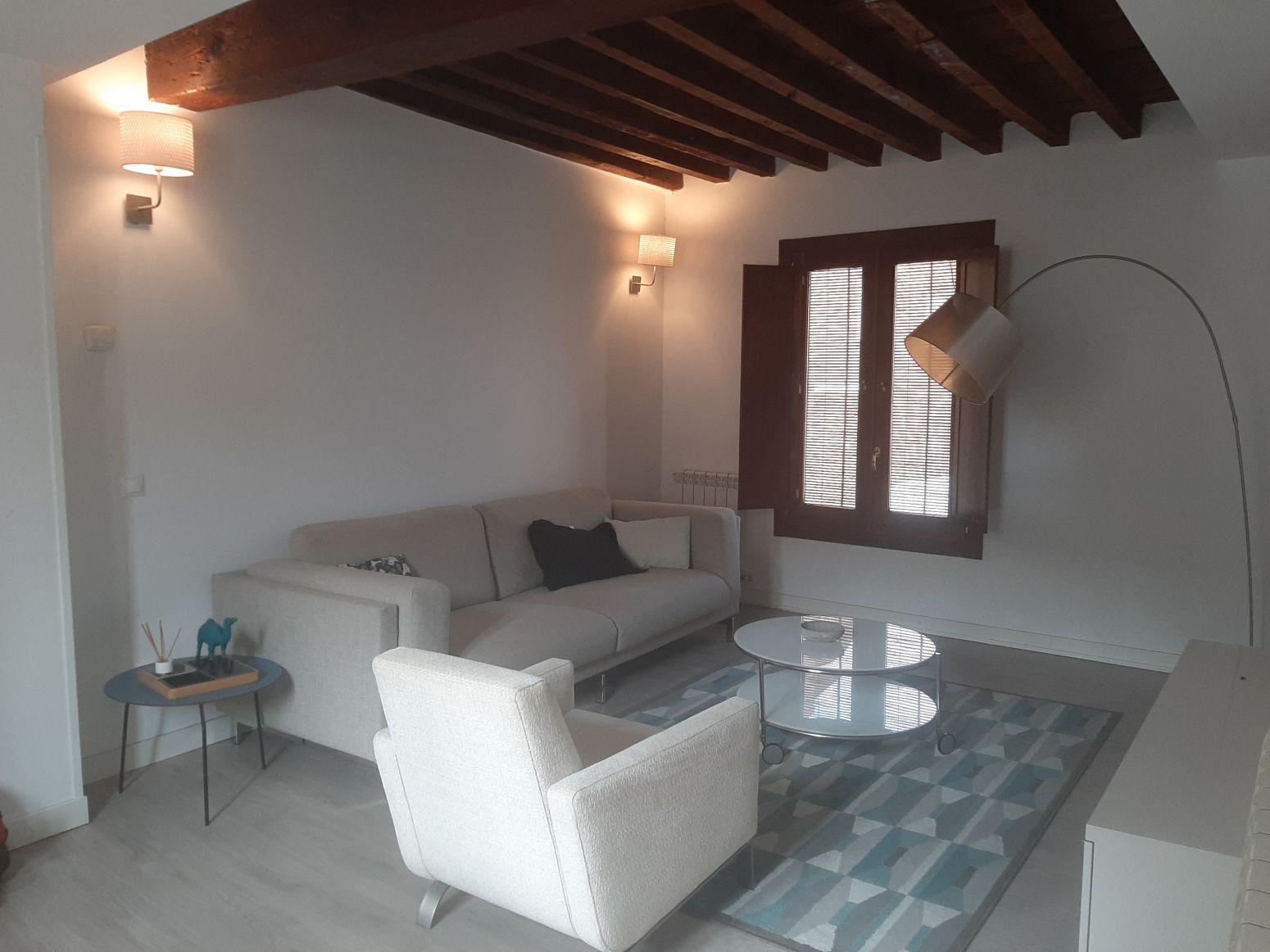 Living room of Flat to rent in Alcalá de Henares  with Heating and Balcony