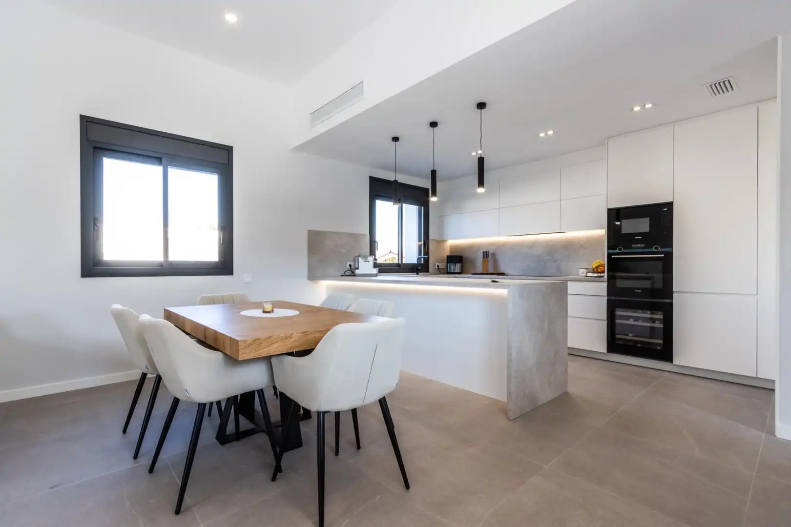 Kitchen of Houses for sale in Sant Quirze del Vallès  with Air Conditioner, Heating and Private garden