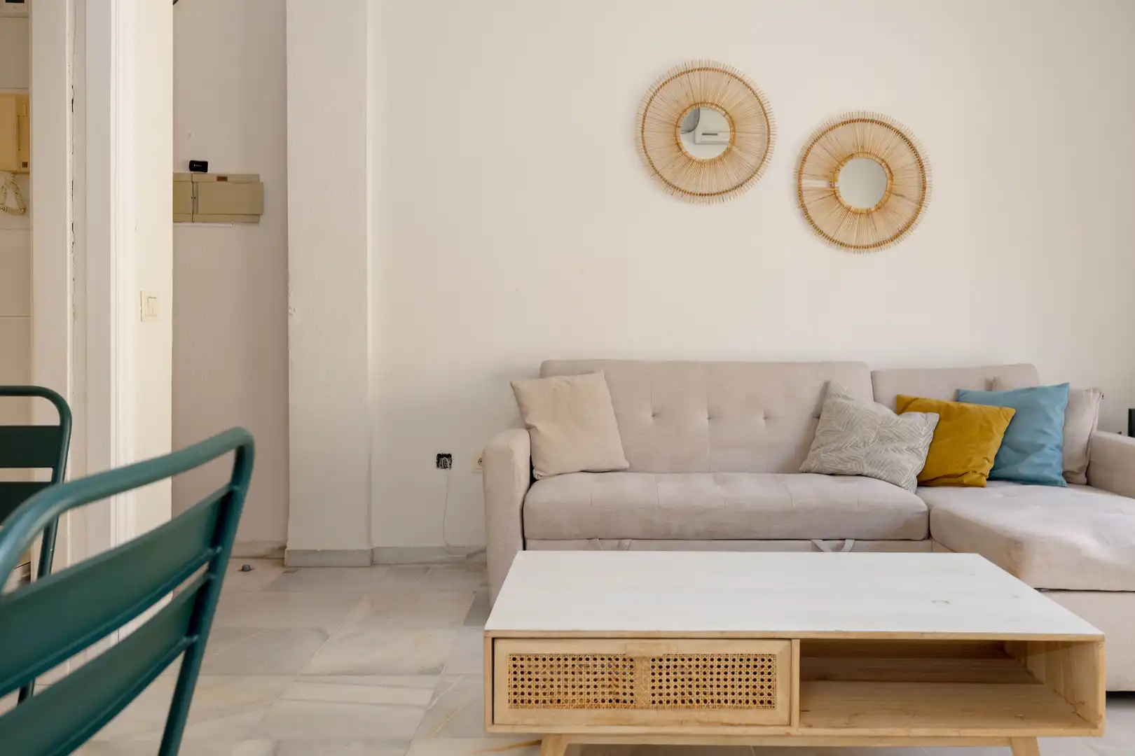 Living room of Flat for sale in Málaga  with Air Conditioner, Heating and Storage room
