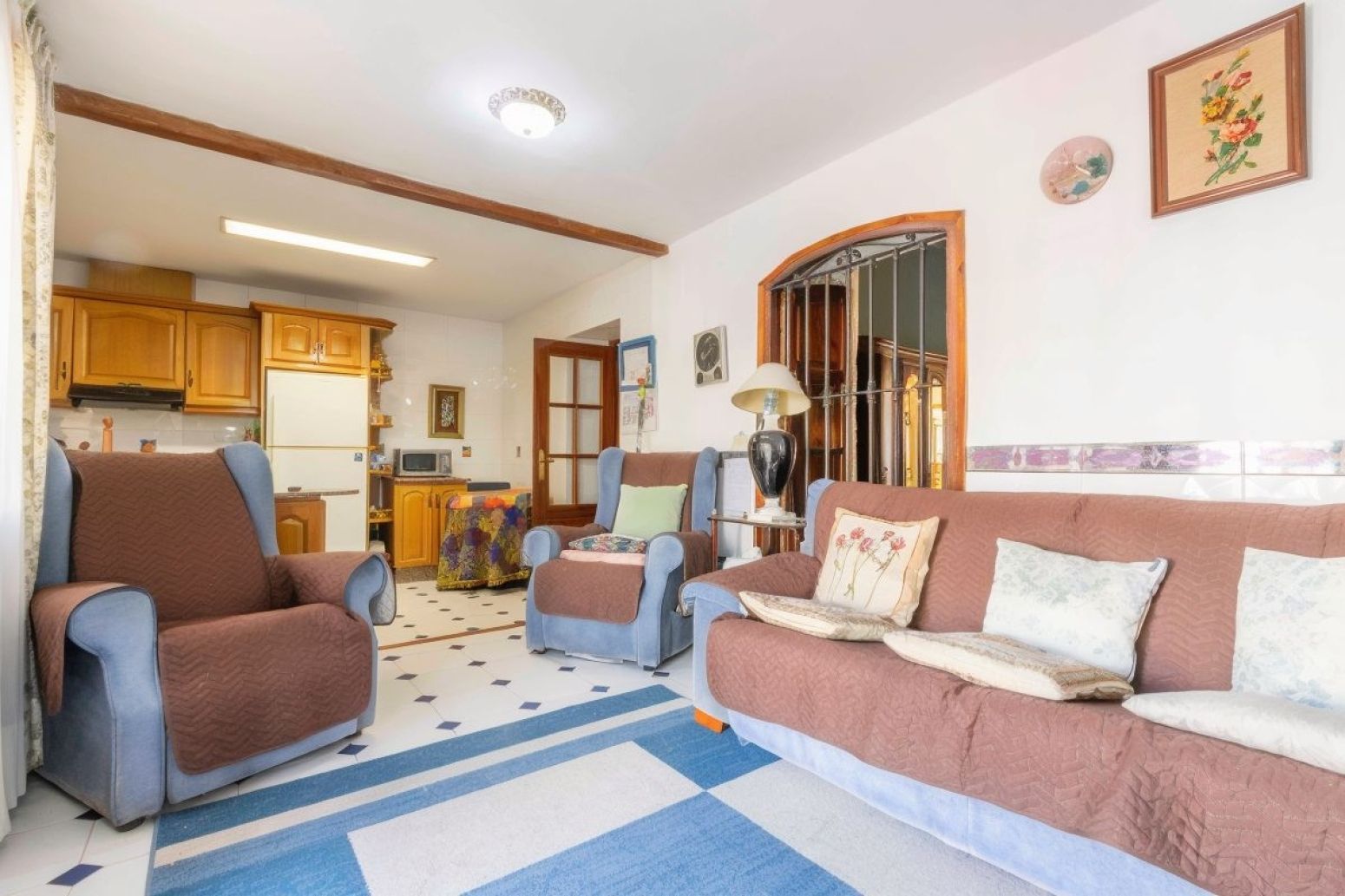 Sala d'estar de Casa o xalet en venda en Emperador amb Calefacció, Jardí privat i Terrassa