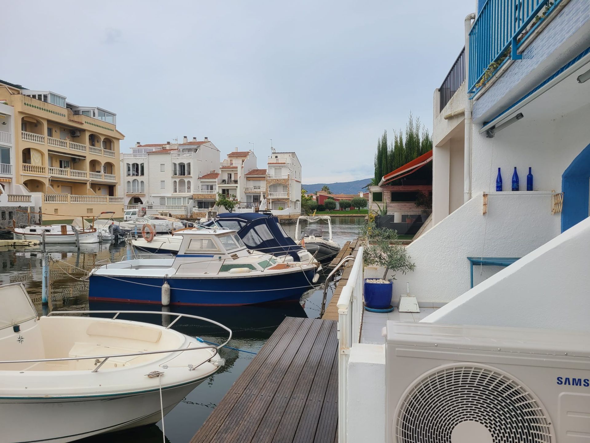 Terraza de Casa o chalet en venta en Empuriabrava con Aire acondicionado, Calefacción y Jardín privado