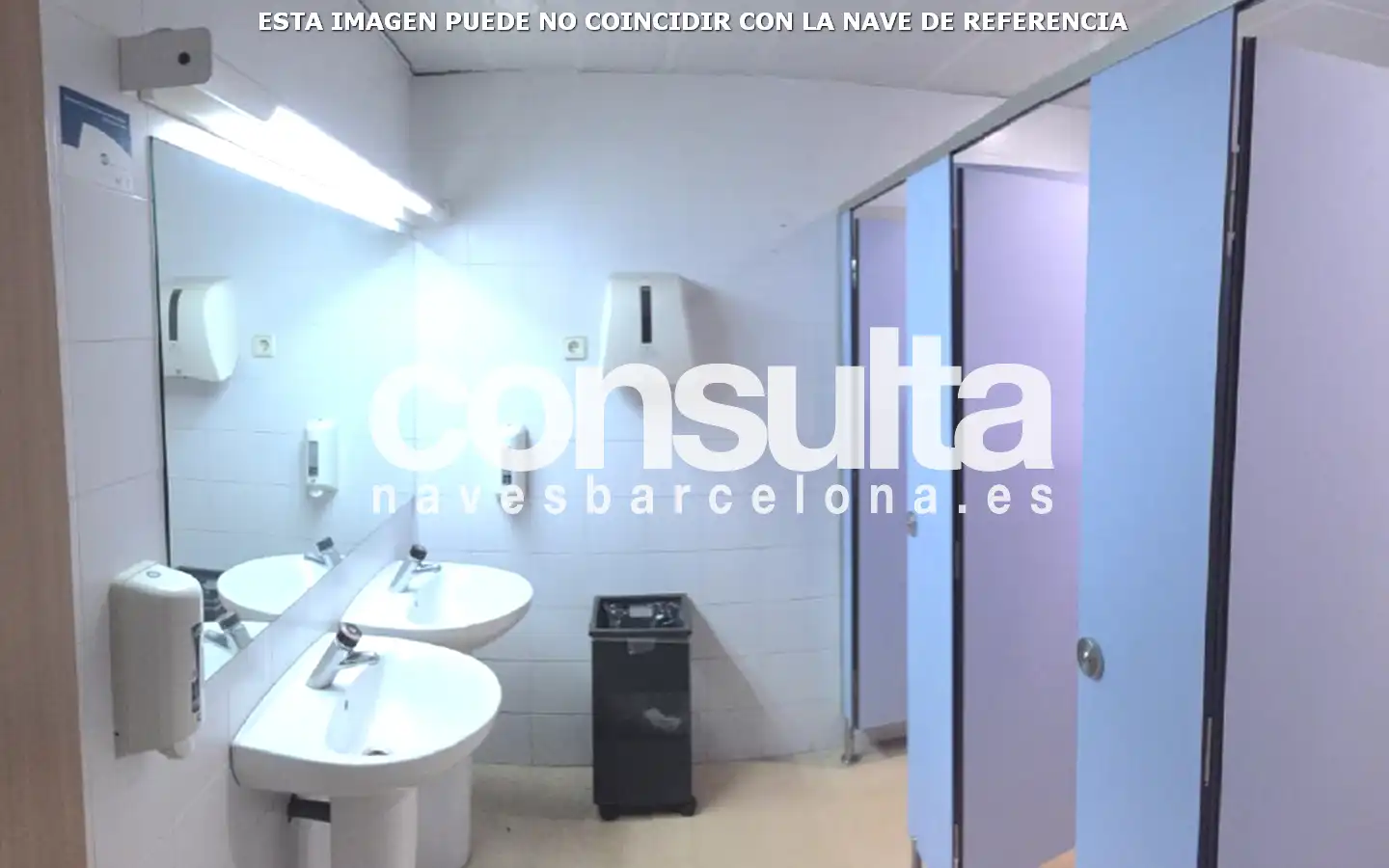 Badezimmer von Fabrikhallen zur Miete in Lliçà de Vall
