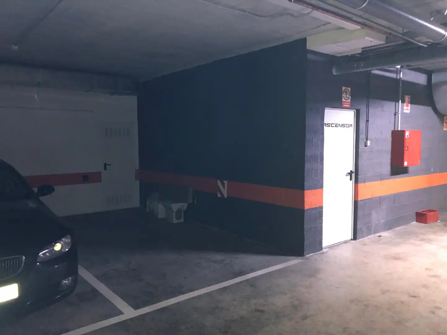 Parking of Flat for sale in Torrelavega   with Heating, Private garden and Storage room