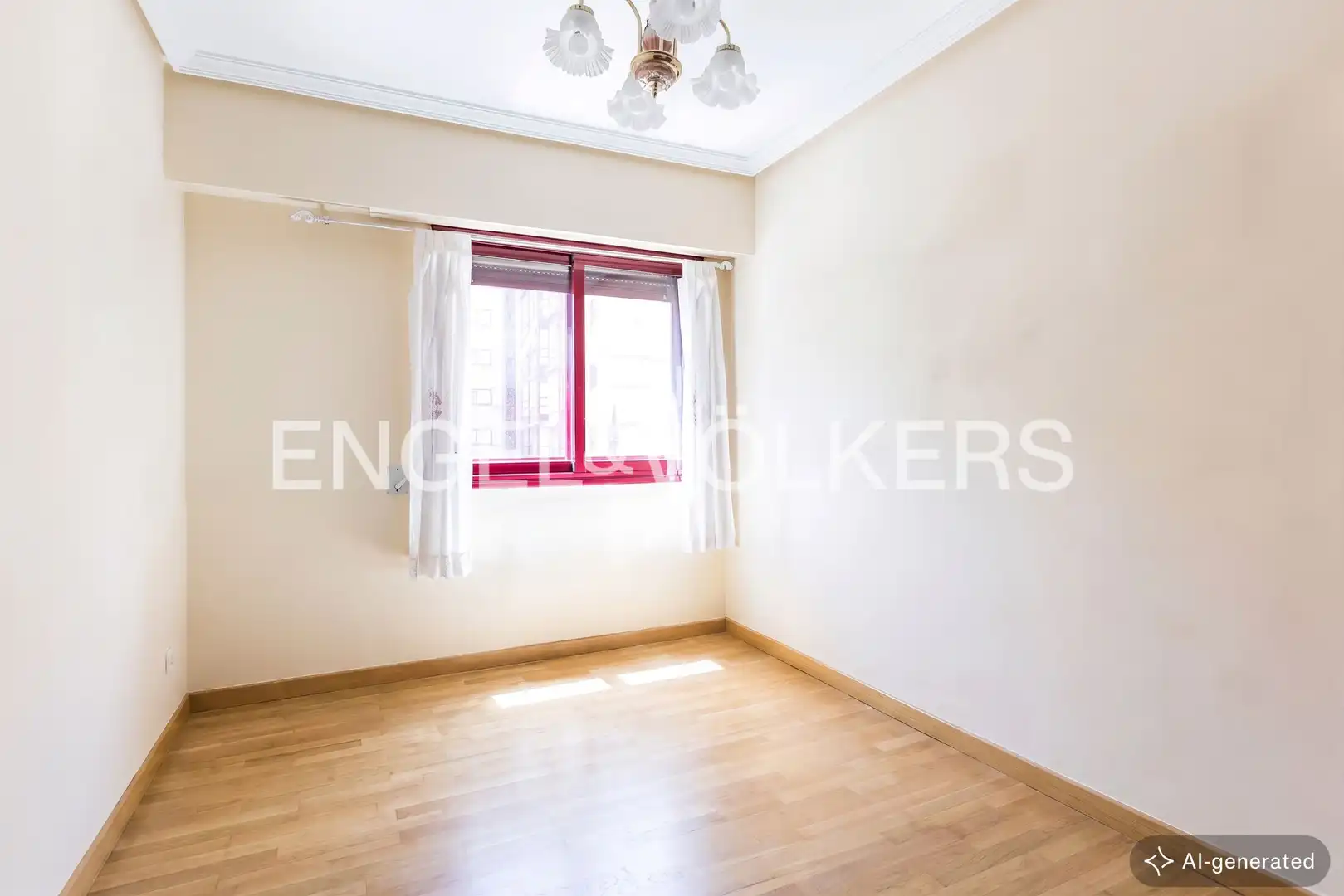 Bedroom of Flat for rent in Madrid  with Air Conditioner, Heating and Private garden