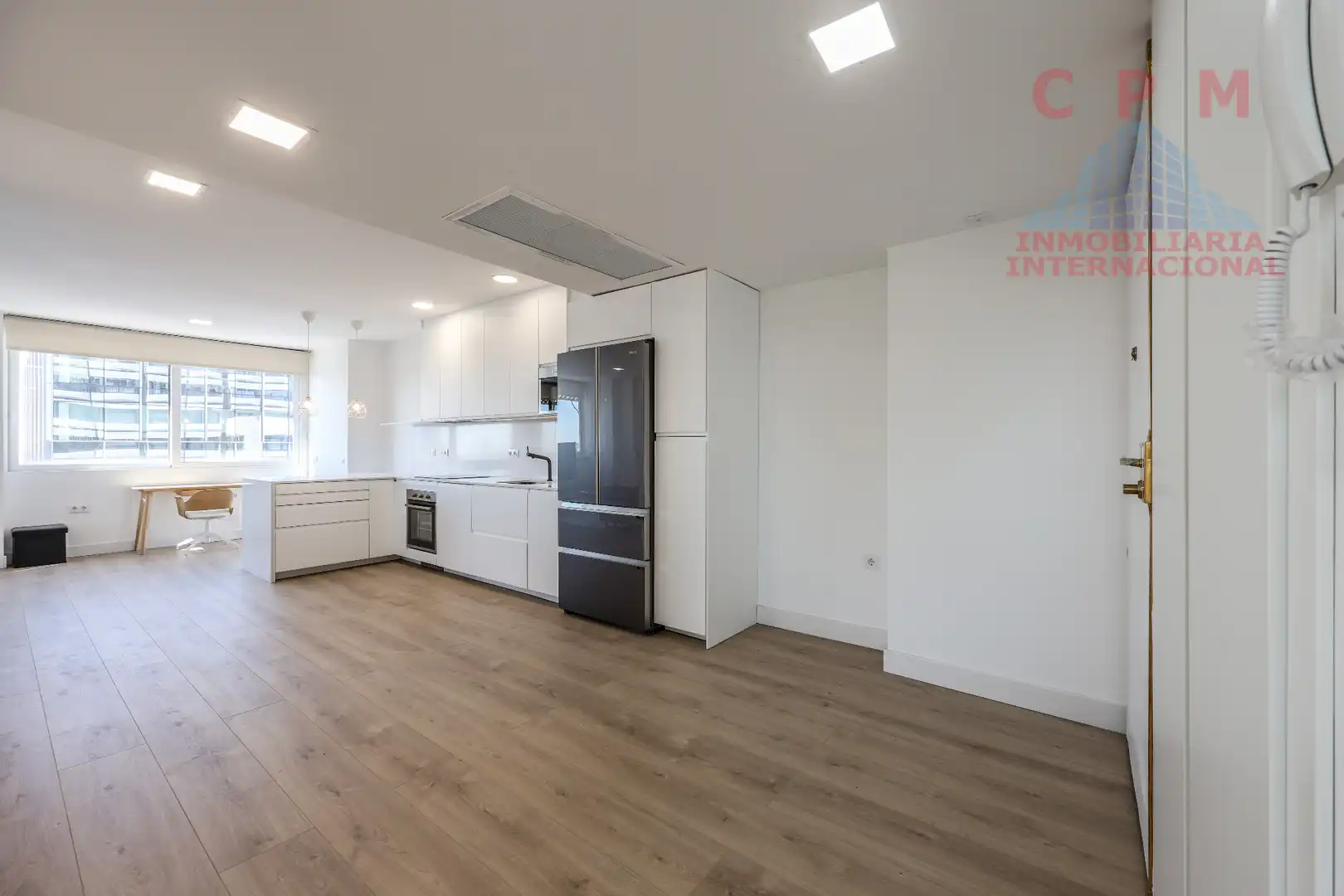 Küche von Wohnung zur Miete in Madrid mit Klimaanlage, Heizung und Parkett