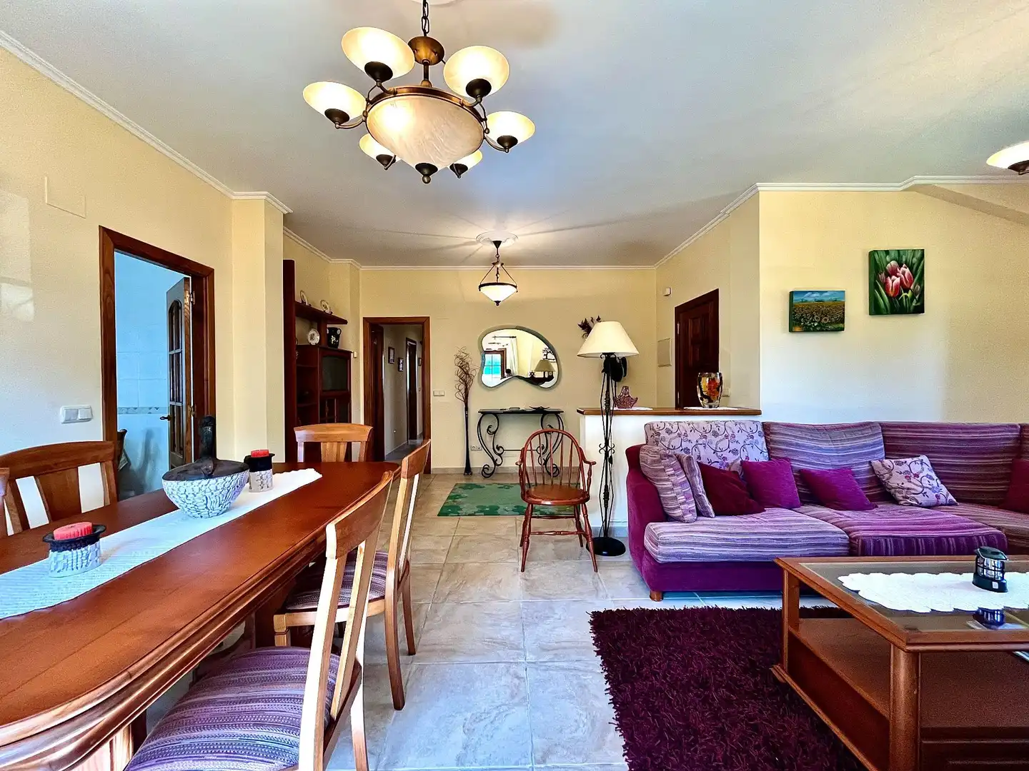 Wohnzimmer von Haus oder Chalet zum Verkauf in Valdoviño mit Heizung, Privatgarten und Abstellraum