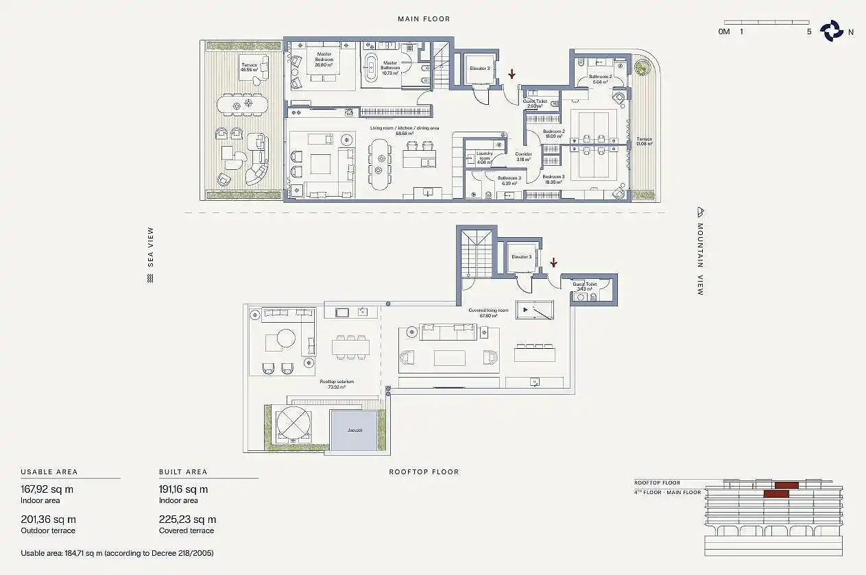 Apartment with lift for sale in Punta Plata, imagen 26