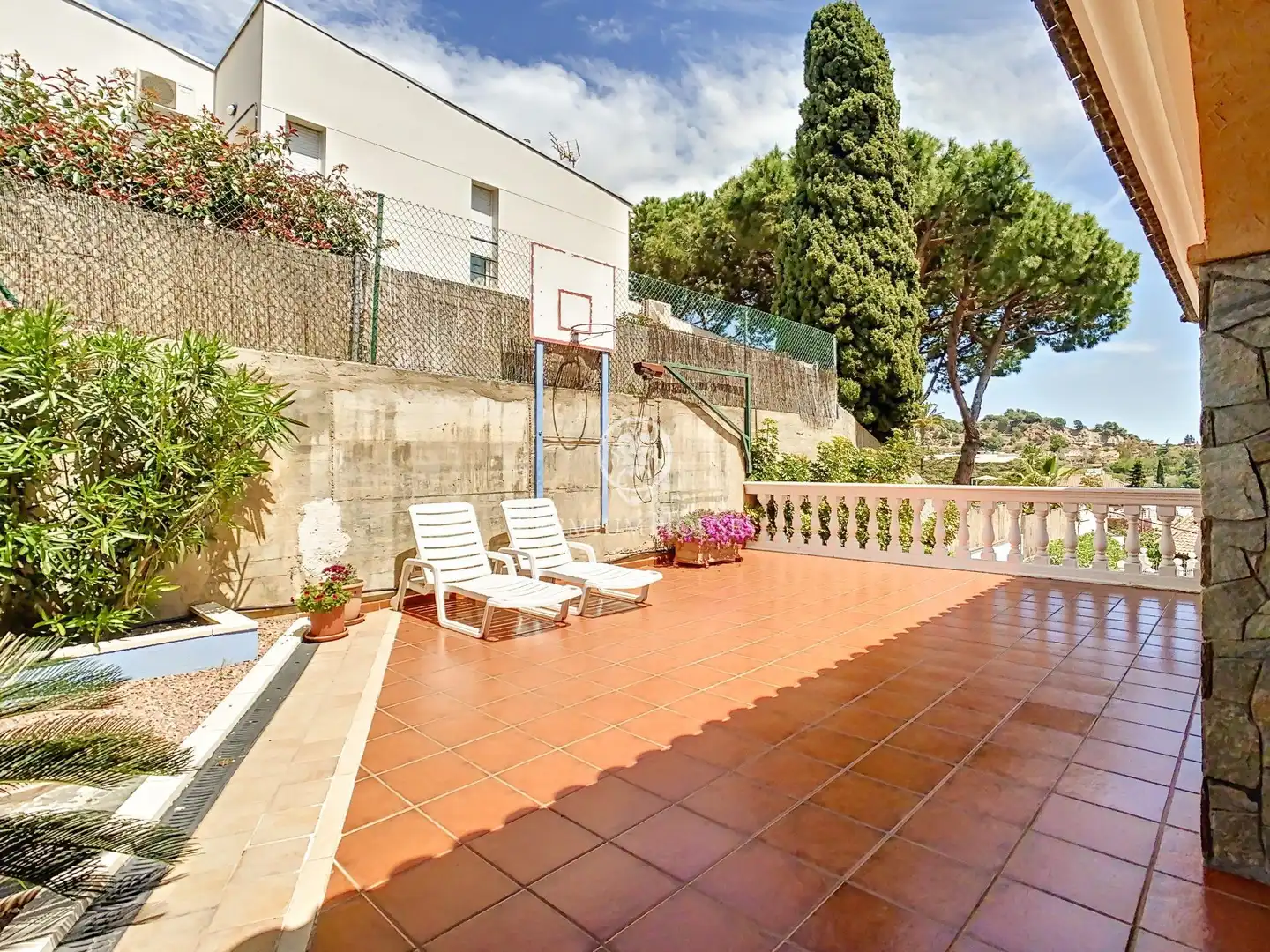 Terraza de Casa o chalet en venta en Badalona con Aire acondicionado, Calefacción y Jardín privado
