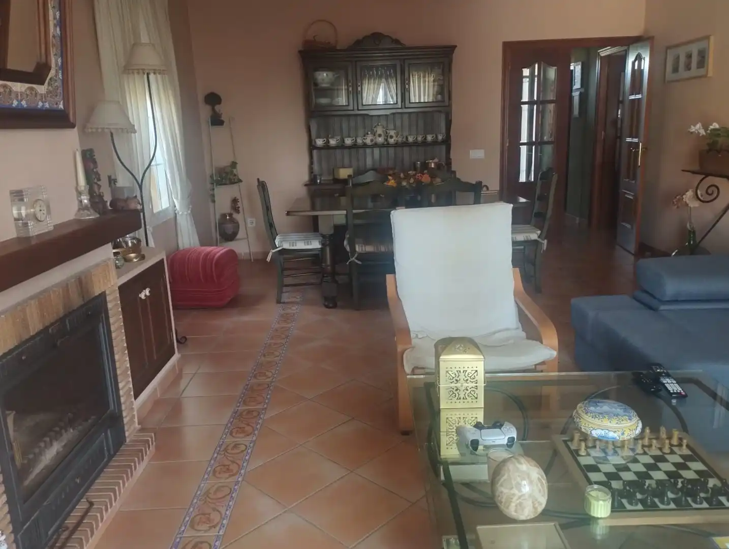 Sala de estar de Casa o chalet en venta en Bormujos con Aire acondicionado, Calefacción y Terraza