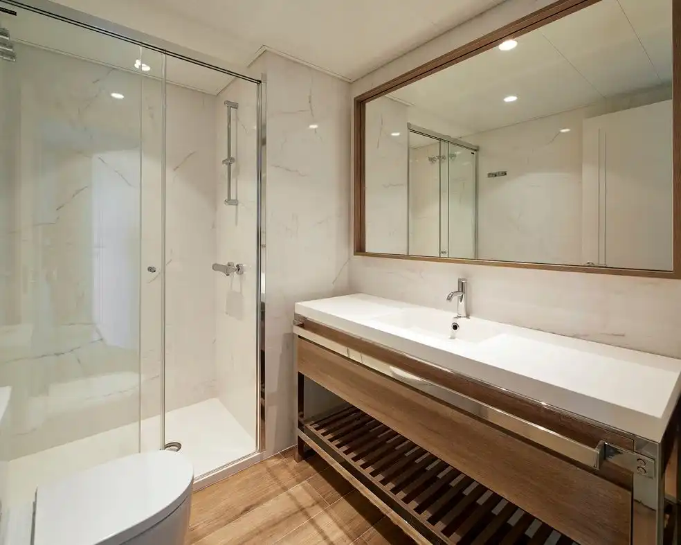 Badezimmer von Wohnung zur Miete in Sant Joan Despí mit Klimaanlage, Heizung und Privatgarten