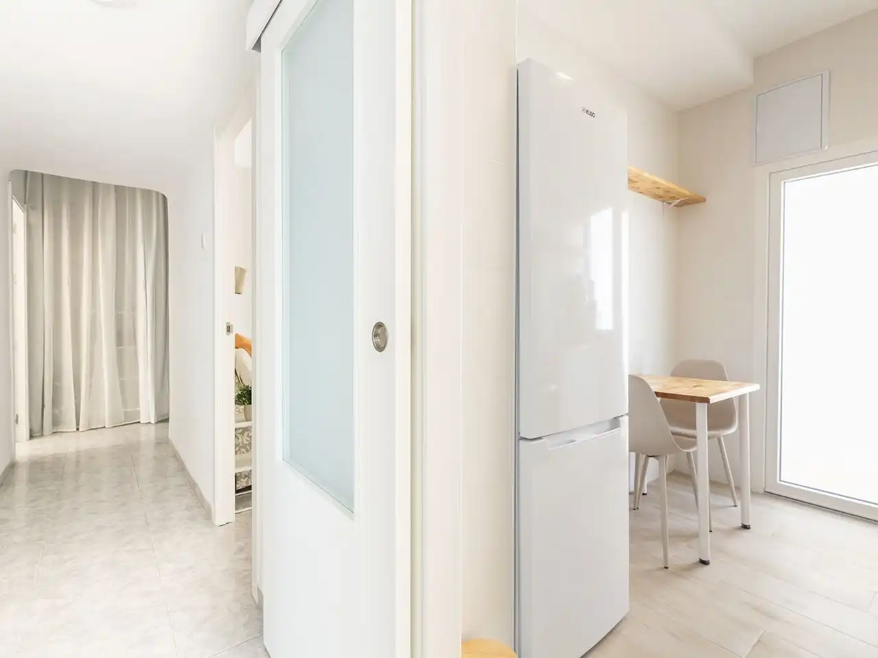 Kitchen of Flat for share in Murcia  with Air Conditioner, Heating and Terrace