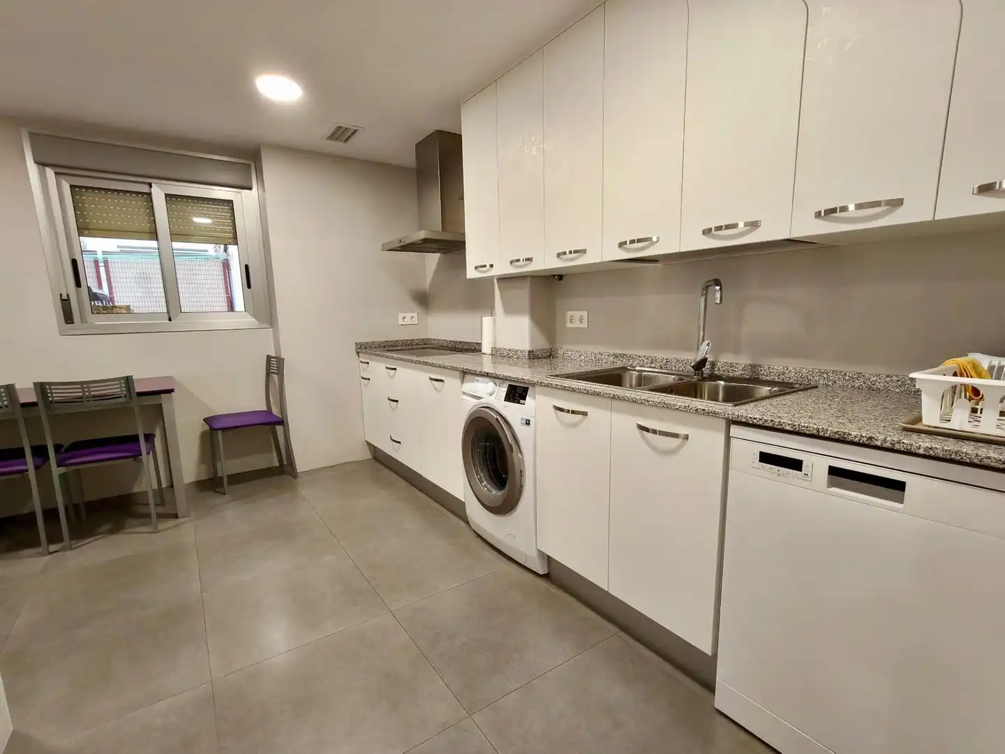 Küche von Wohnung zur Miete in Zaragoza mit Heizung, Parkett und Terrasse
