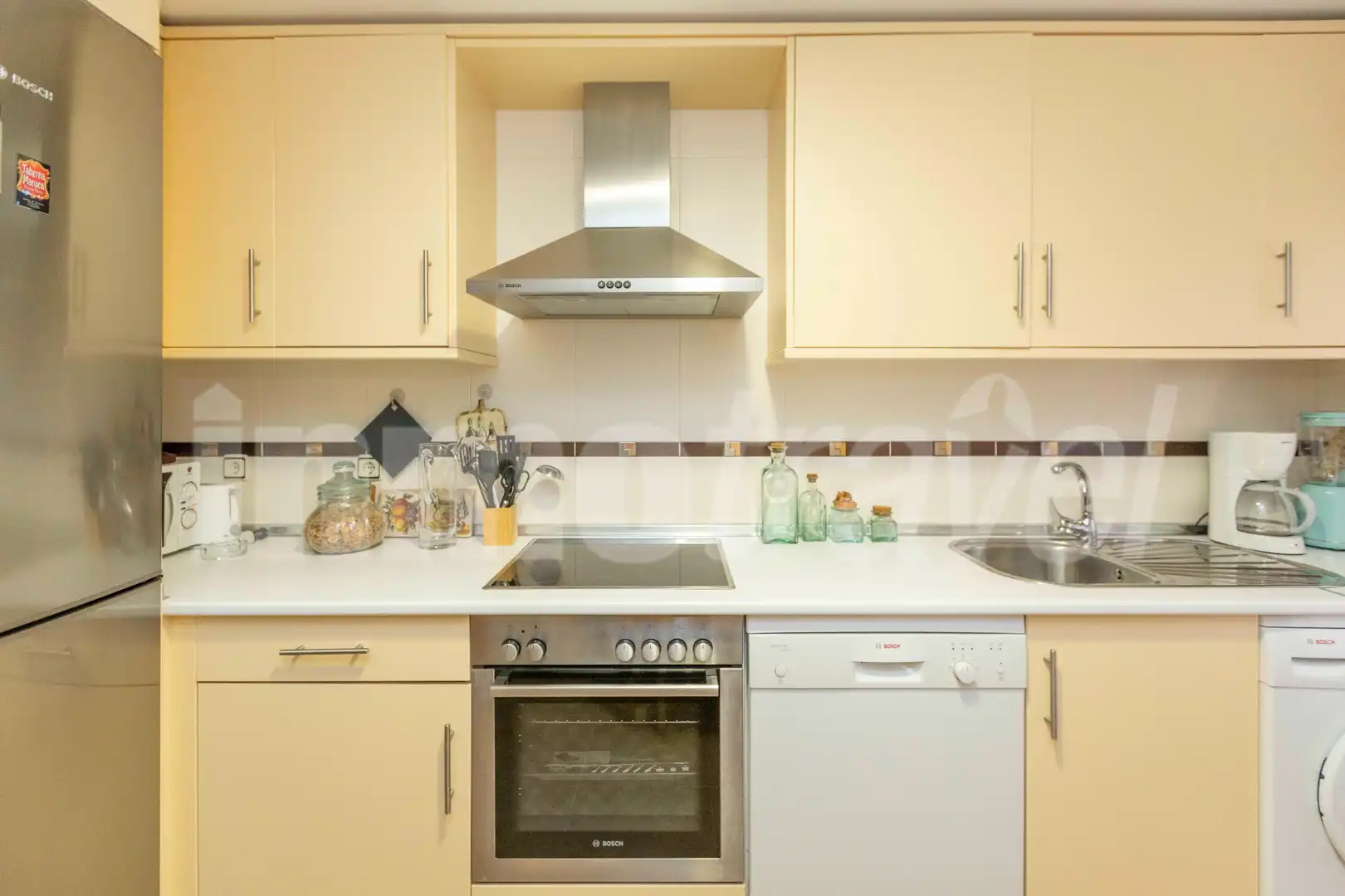 Cuina de Apartament en venda en Sanxenxo amb Aire condicionat, Parquet i Terrassa