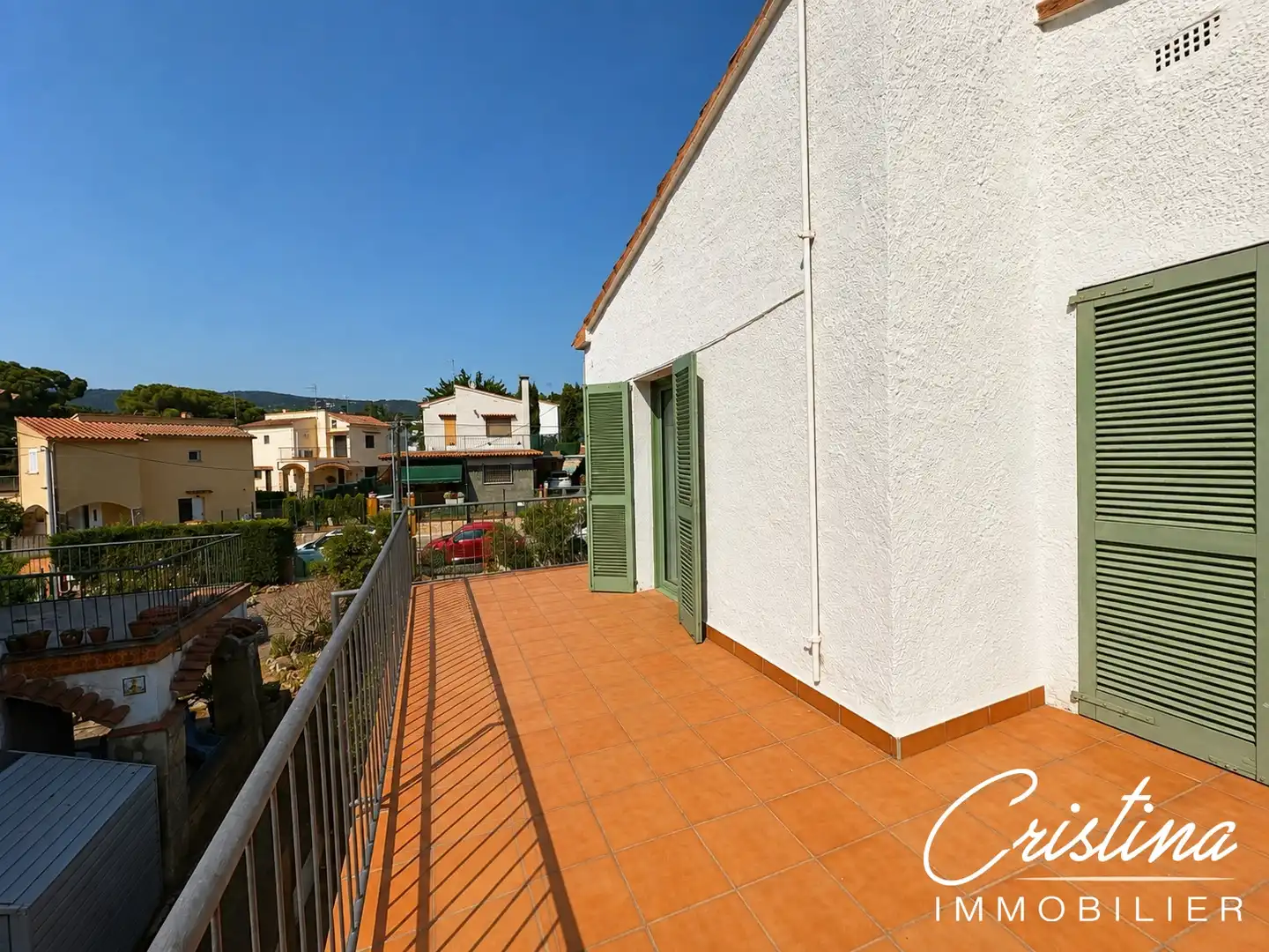 Terrassa de Finca rústica en venda en Santa Cristina d'Aro