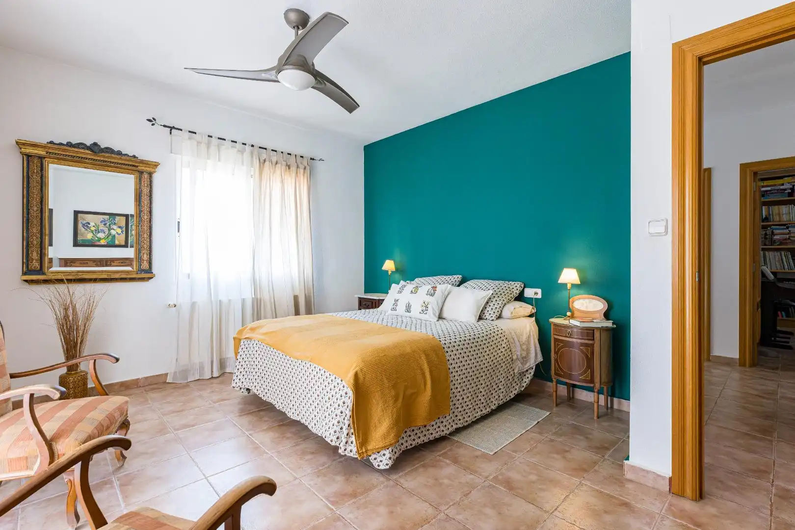 Bedroom of Houses for sale in Molina de Segura  with Air Conditioner, Private garden and Terrace