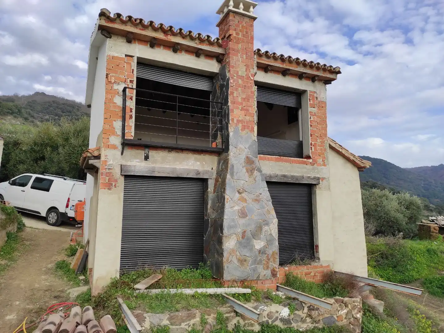 Vista exterior de Casa o xalet en venda en Genalguacil