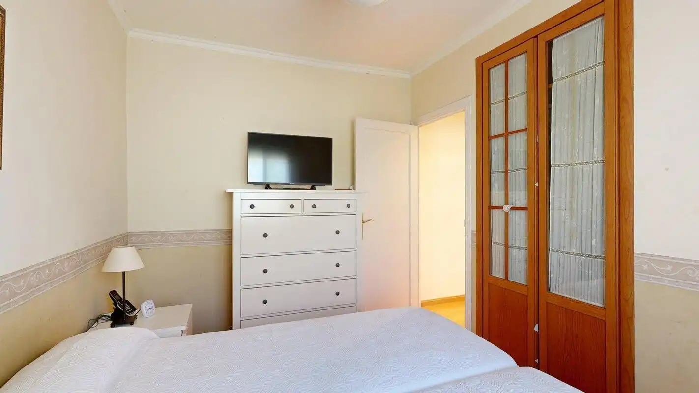 Schlafzimmer von Wohnung zum Verkauf in Zaragoza mit Klimaanlage und Heizung