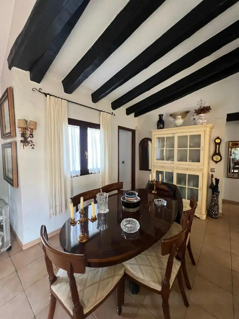 Dining room of Houses for sale in Dénia  with Air Conditioner, Heating and Storage room