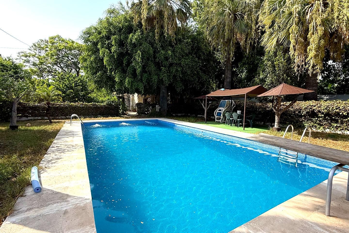 Swimming pool of House or chalet for sale in Santa Pola  with Air Conditioner, Private garden and Terrace