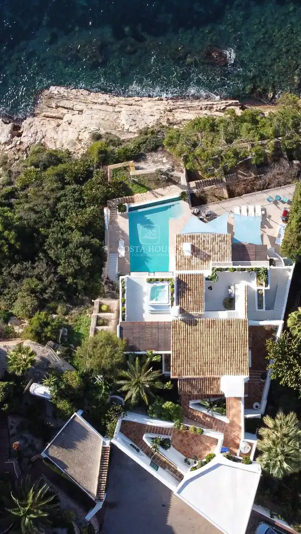 Exterior view of Houses for sale in Moraira  with Air Conditioner, Private garden and Terrace