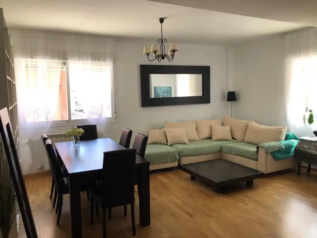 Sala de estar de Piso de alquiler en Zaragoza con Calefacción, Amueblado y Horno