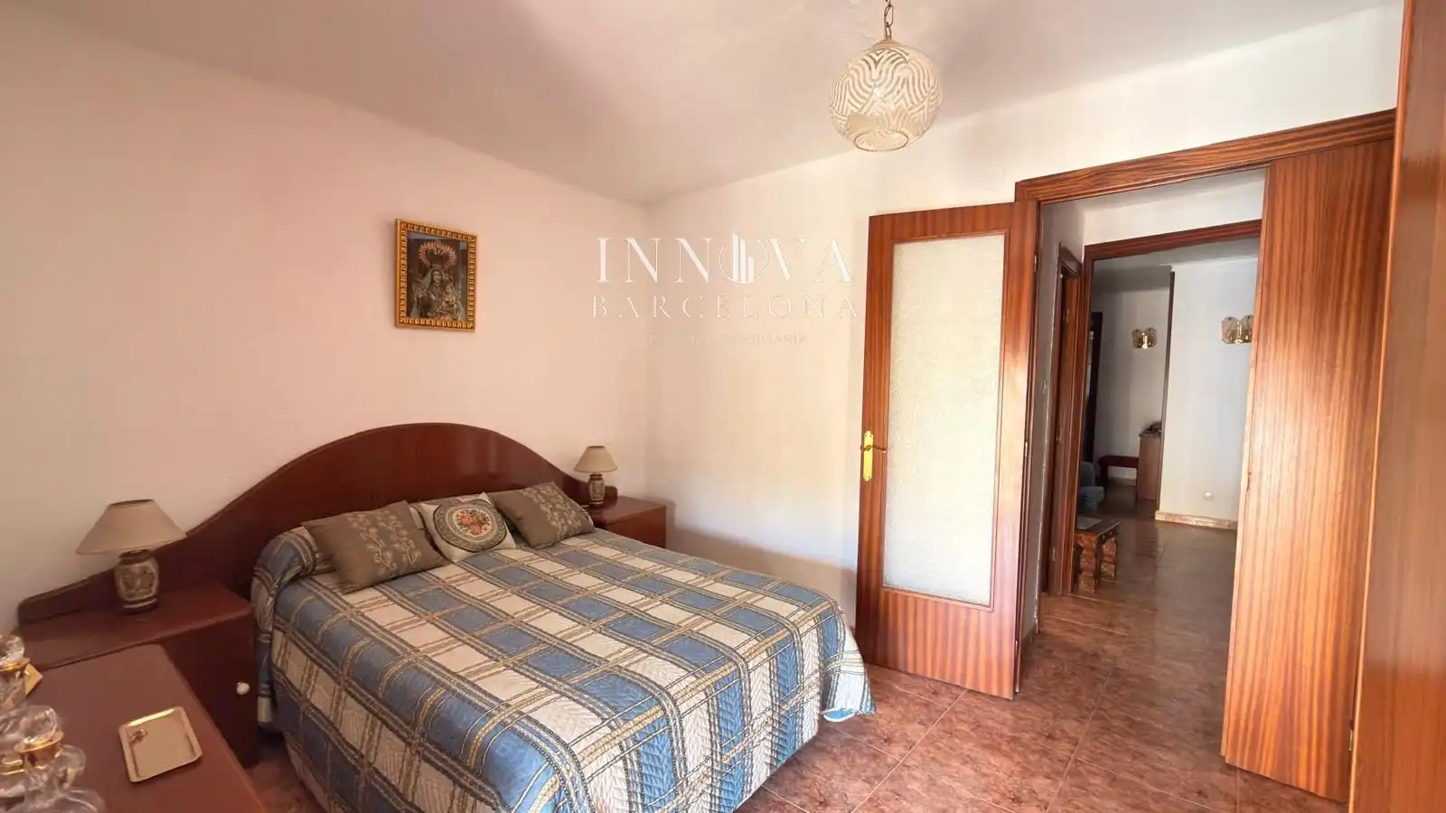 Schlafzimmer von Wohnung zum Verkauf in Barcelona mit Klimaanlage