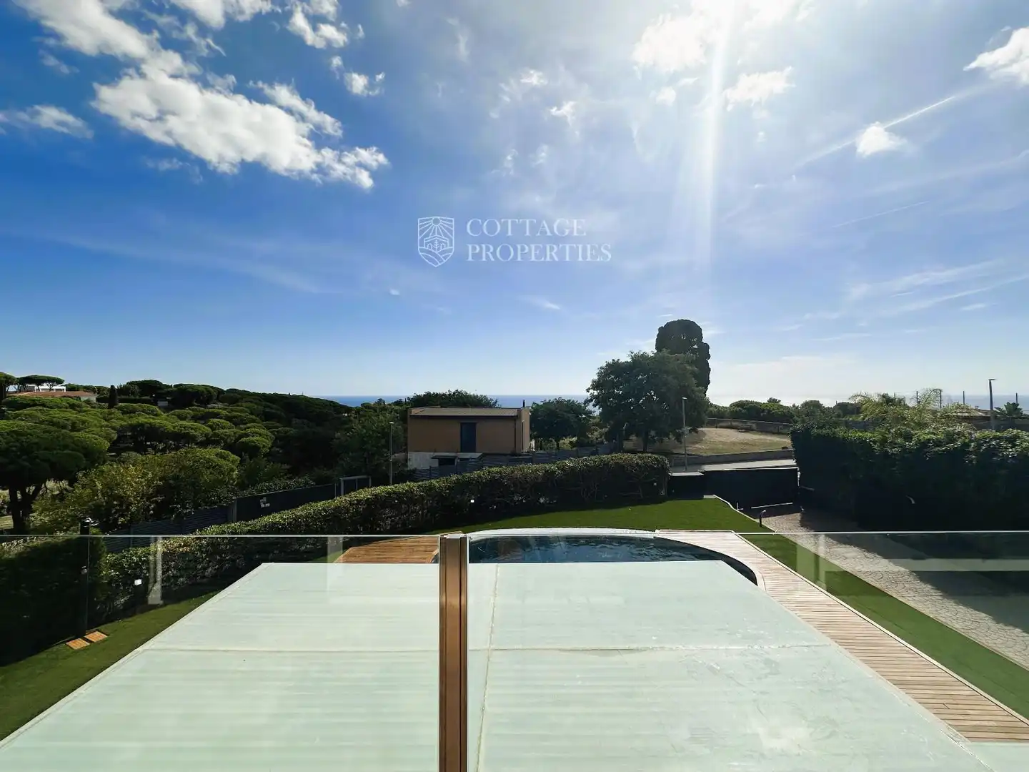 Terraza de Casa o chalet en venta en Sant Vicenç de Montalt con Aire acondicionado, Calefacción y Piscina