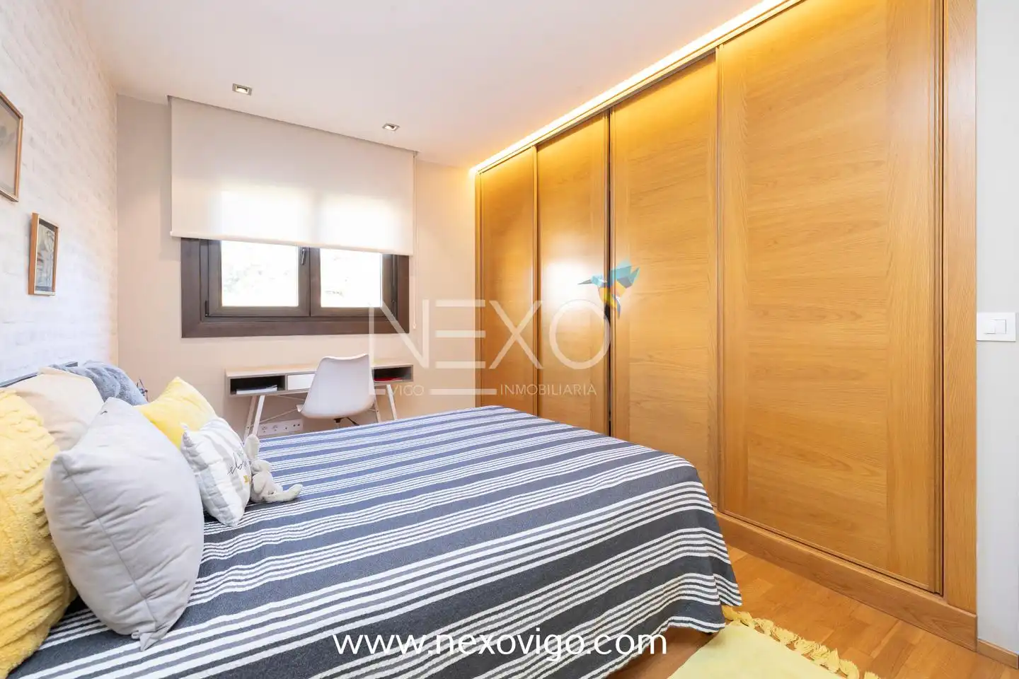 Bedroom of Houses for sale in Vigo   with Heating, Private garden and Terrace