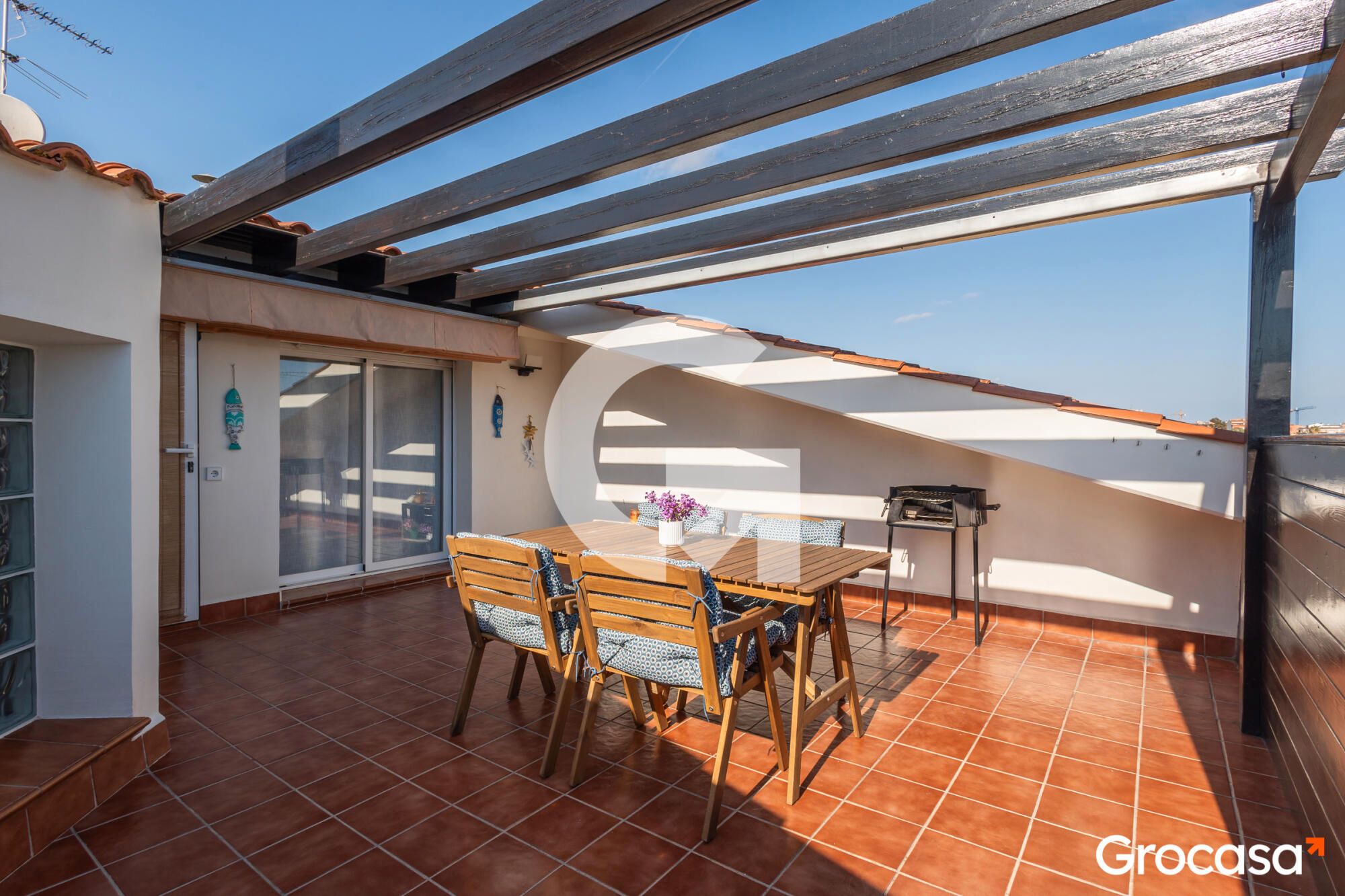 Terrace of Flat for sale in Gavà  with Air Conditioner, Heating and Terrace