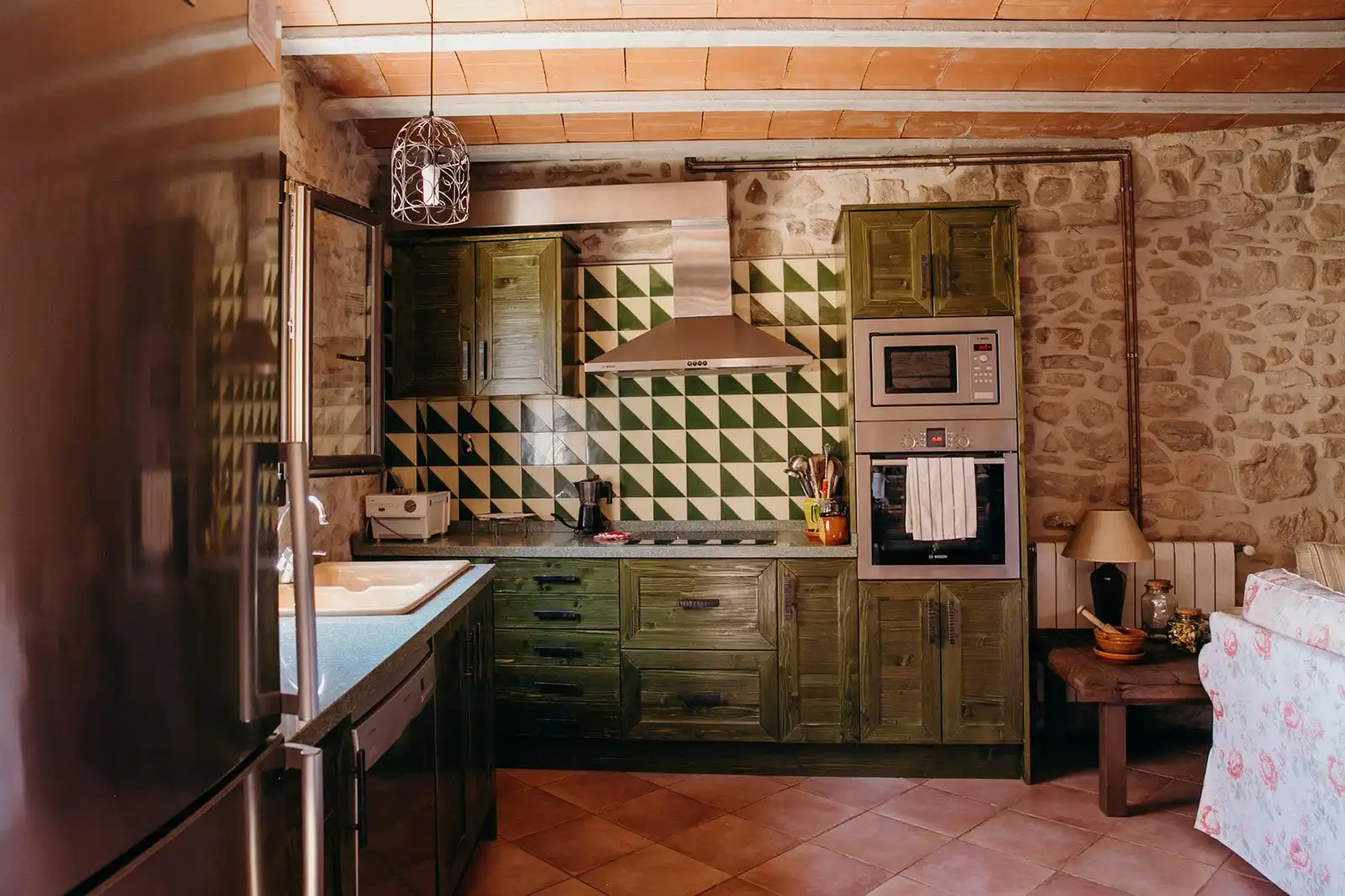 Casa rústica amb terrassa en venda a Cretas, imagen 4