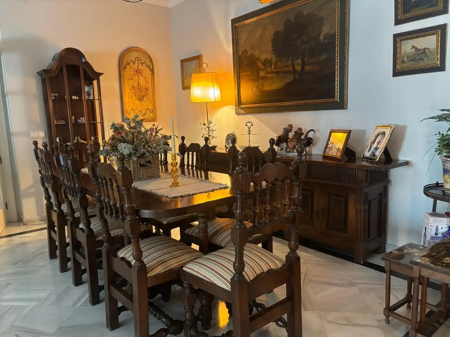 Dining room of Houses for sale in Córdoba  with Air Conditioner, Heating and Private garden