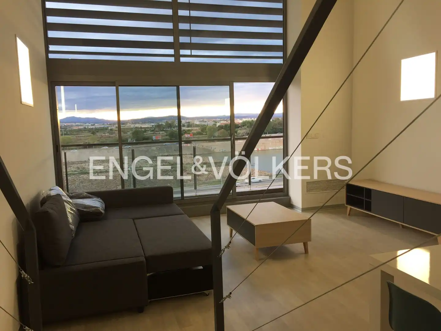 Living room of Flat for rent in Xirivella  with Air Conditioner, Heating and Terrace