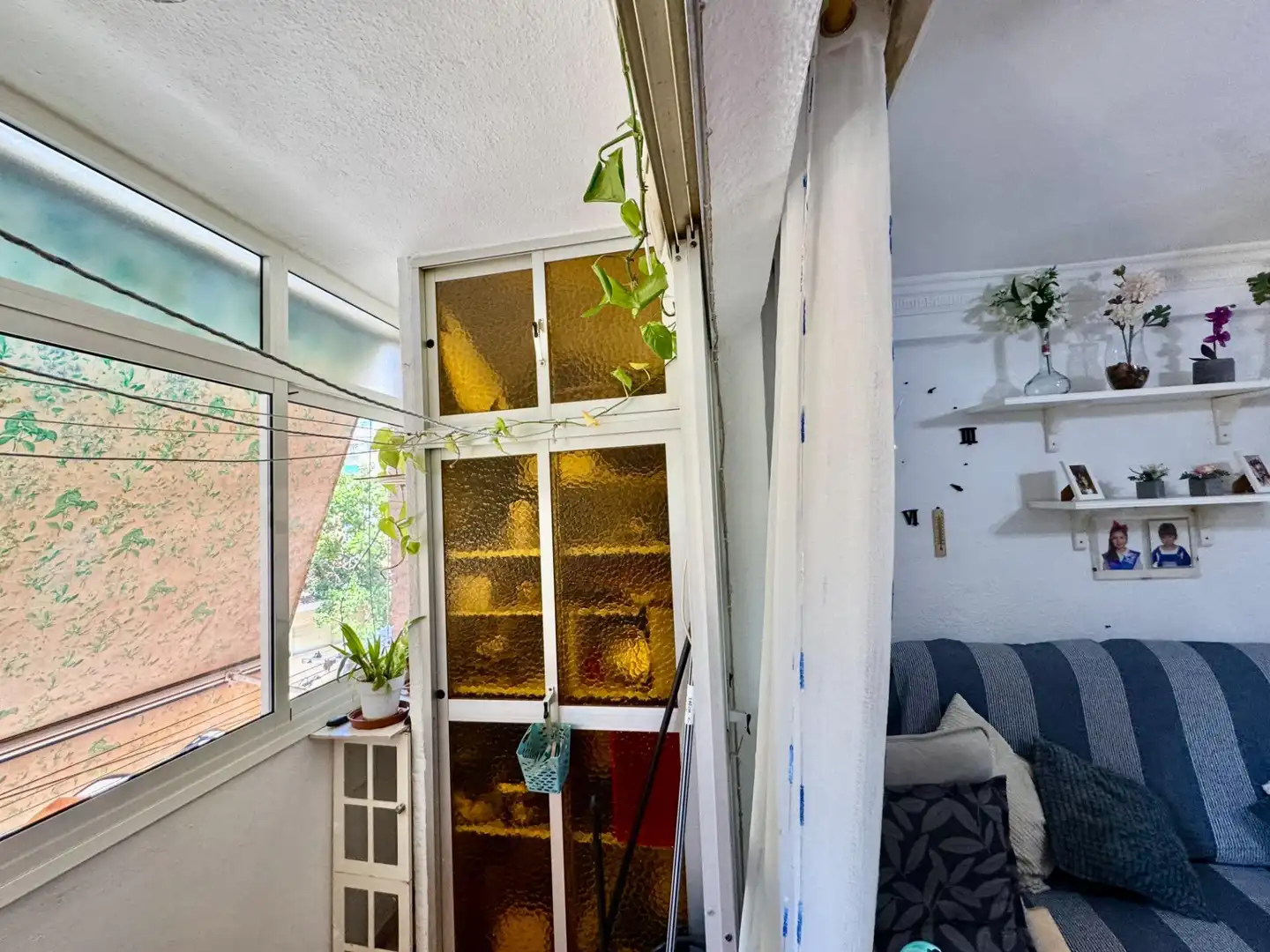 Balcony of Flat for sale in Málaga  with Air Conditioner