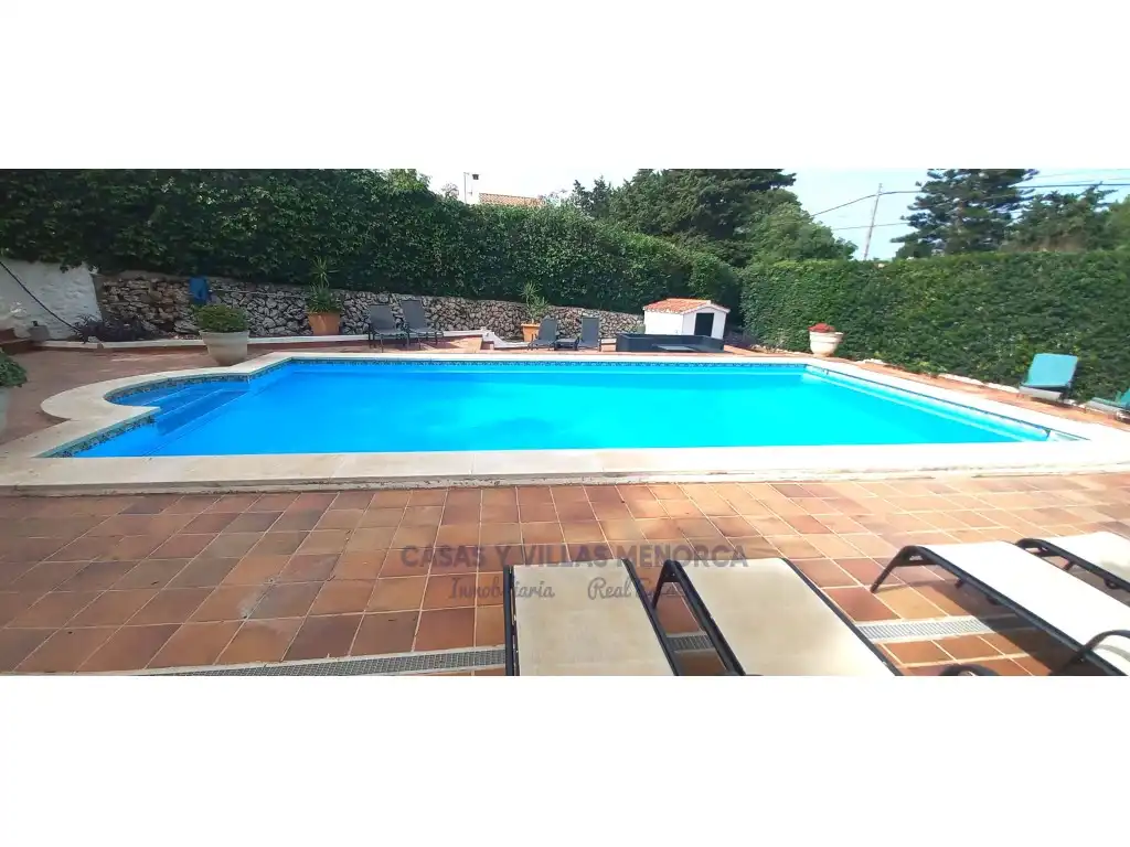 Piscina de Casa o xalet en venda en Maó - Mahón