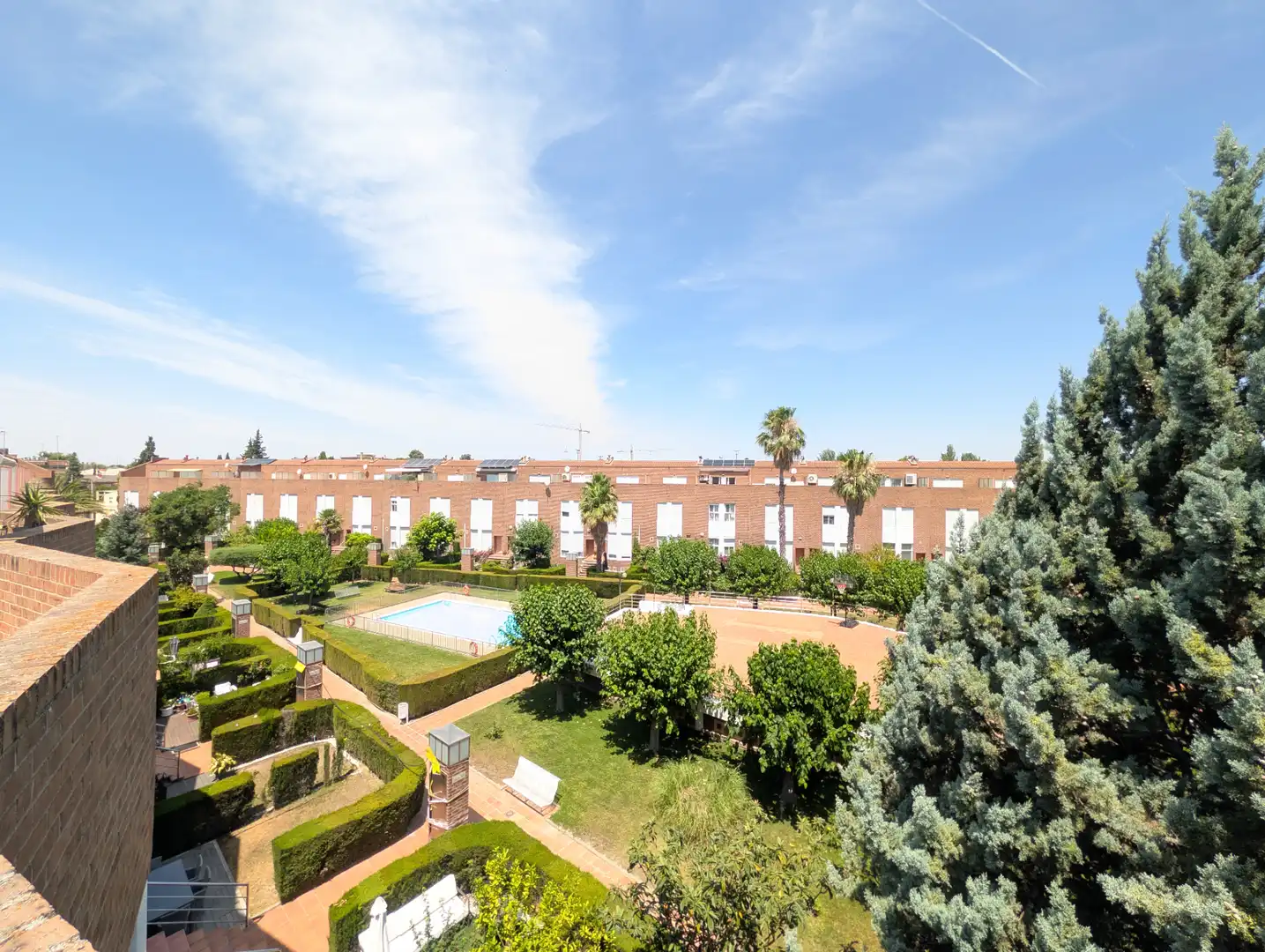 Jardín de Casa adosada en venta en Zaragoza con Aire acondicionado, Calefacción y Parquet