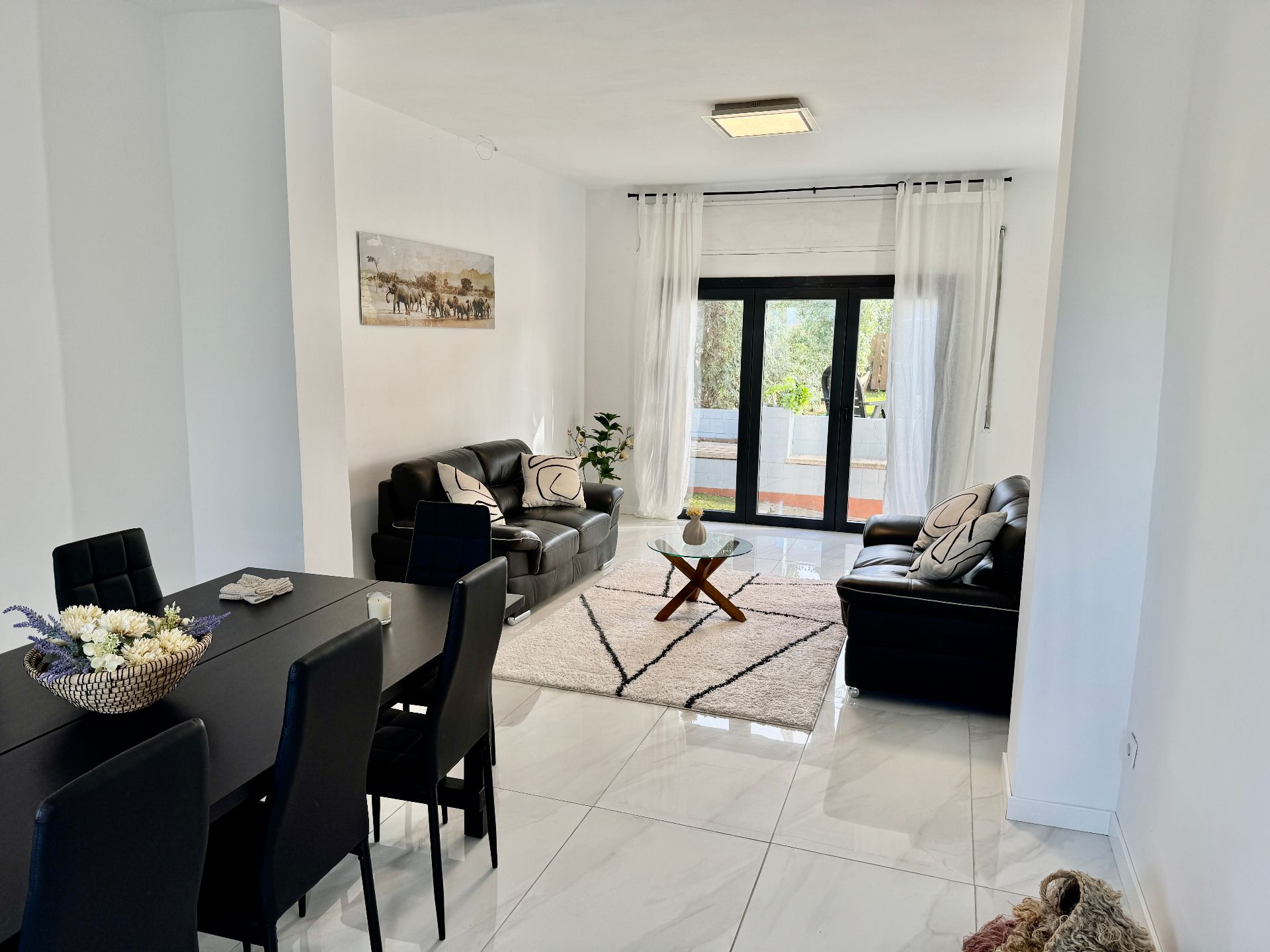 Living room of House or chalet for sale in  Tarragona Capital  with Private garden, Parquet flooring and Terrace