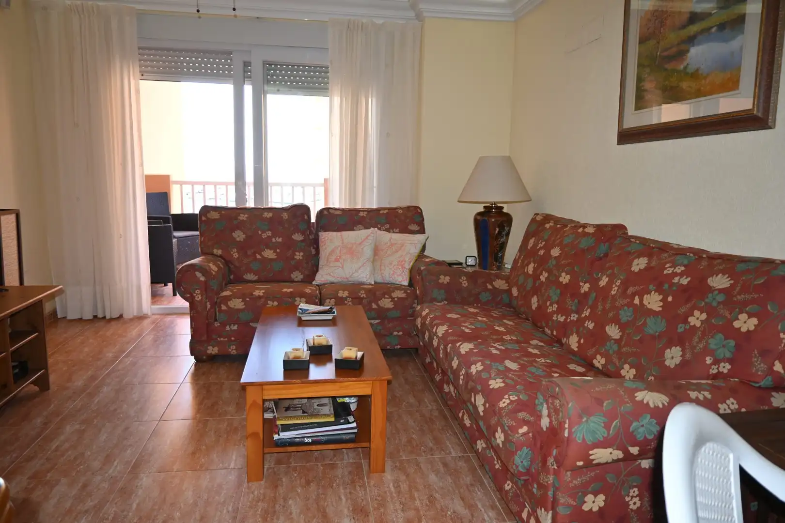 Living room of Apartments for sale in La Manga del Mar Menor  with Heating, Terrace and Furnished
