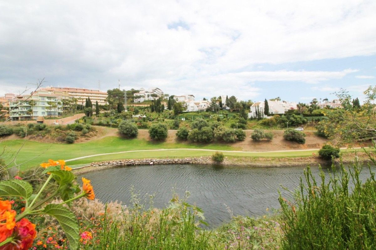 Vista exterior de Casa adosada en venda en Mijas amb Aire condicionat, Calefacció i Jardí privat