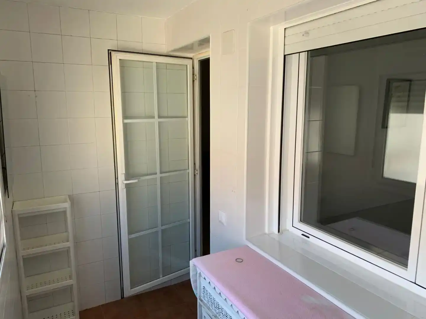 Baño de Casa o chalet de alquiler en Badajoz con Aire acondicionado, Jardín privado y Trastero