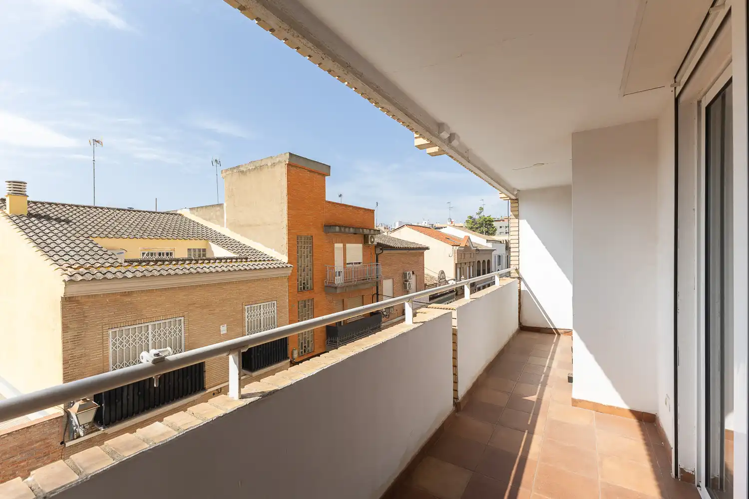 Terrace of Flat for rent in Valencia  with Air Conditioner, Heating and Parquet flooring
