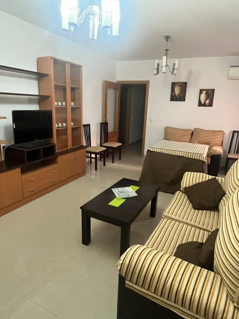 Living room of Flat for rent in Castuera  with Furnished