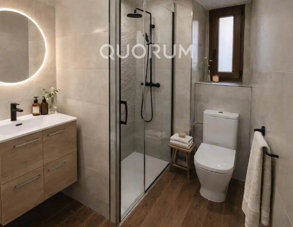 Badezimmer von Wohnung zum Verkauf in Basauri  mit Heizung