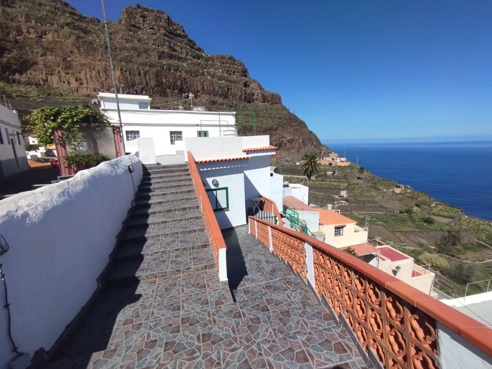 Vista exterior de Casa o chalet en venta en Agulo con Terraza, Trastero y Amueblado