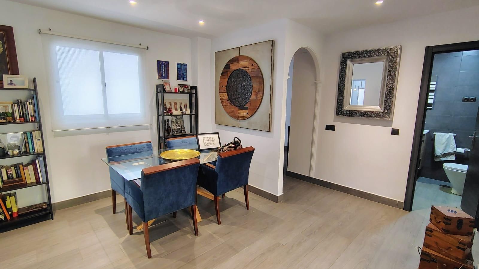 Menjador de Apartament en venda en Málaga Capital amb Aire condicionat i Terrassa